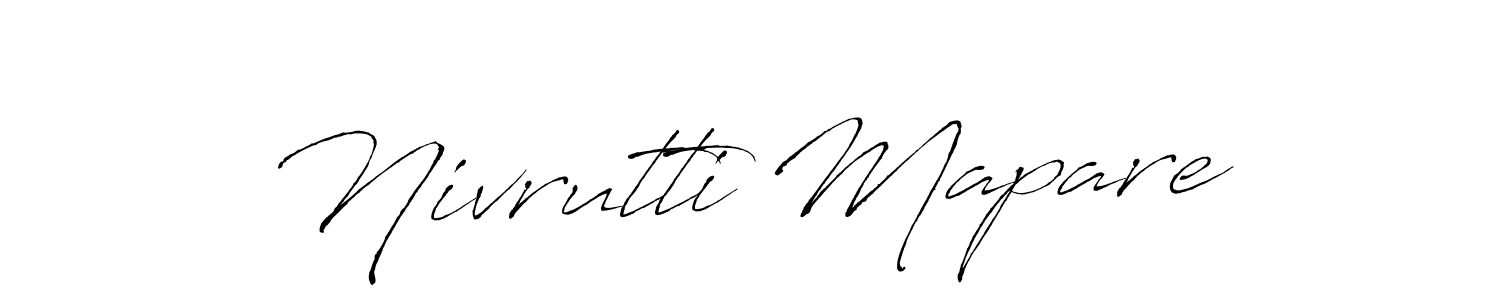 Use a signature maker to create a handwritten signature online. With this signature software, you can design (Antro_Vectra) your own signature for name Nivrutti Mapare. Nivrutti Mapare signature style 6 images and pictures png