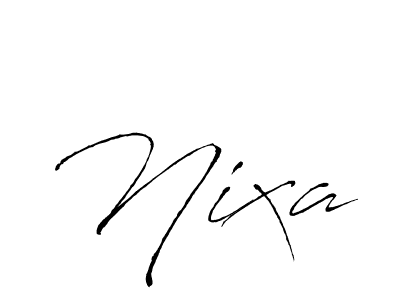 Once you've used our free online signature maker to create your best signature Antro_Vectra style, it's time to enjoy all of the benefits that Nixa name signing documents. Nixa signature style 6 images and pictures png