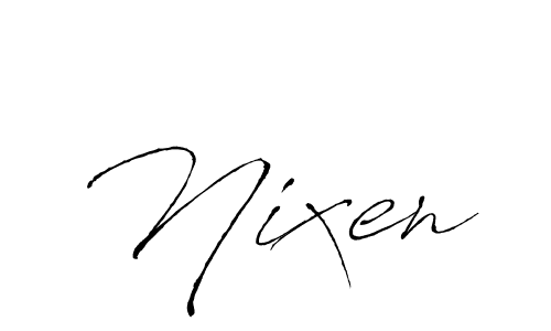 Similarly Antro_Vectra is the best handwritten signature design. Signature creator online .You can use it as an online autograph creator for name Nixen. Nixen signature style 6 images and pictures png
