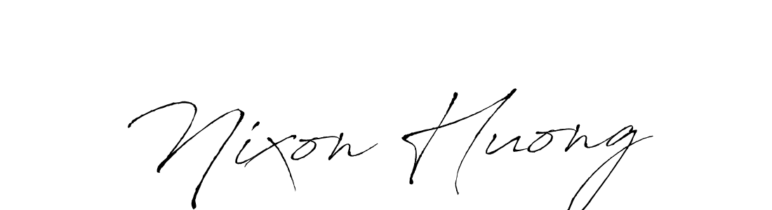 Also we have Nixon Huong name is the best signature style. Create professional handwritten signature collection using Antro_Vectra autograph style. Nixon Huong signature style 6 images and pictures png