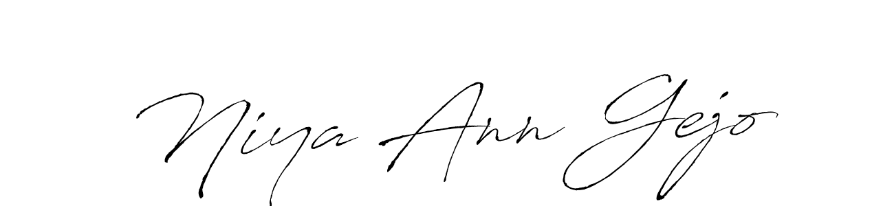 It looks lik you need a new signature style for name Niya Ann Gejo. Design unique handwritten (Antro_Vectra) signature with our free signature maker in just a few clicks. Niya Ann Gejo signature style 6 images and pictures png
