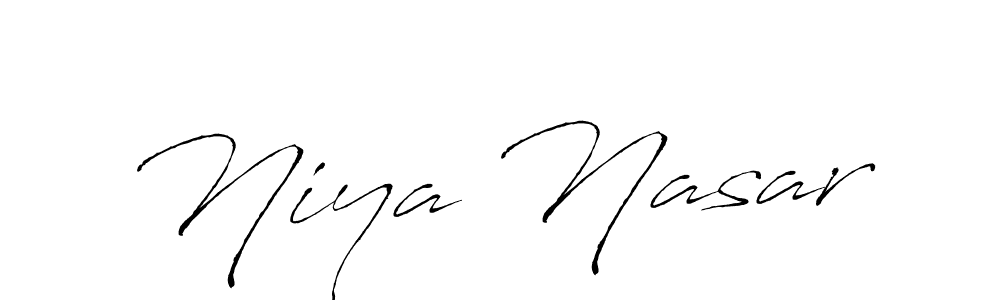 It looks lik you need a new signature style for name Niya Nasar. Design unique handwritten (Antro_Vectra) signature with our free signature maker in just a few clicks. Niya Nasar signature style 6 images and pictures png