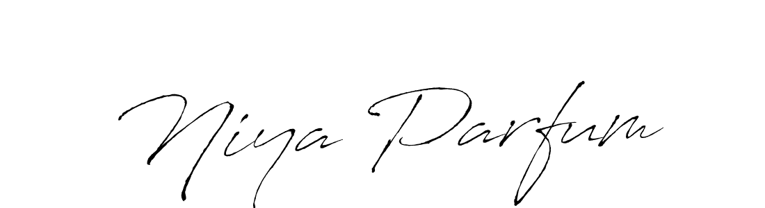 You can use this online signature creator to create a handwritten signature for the name Niya Parfum. This is the best online autograph maker. Niya Parfum signature style 6 images and pictures png