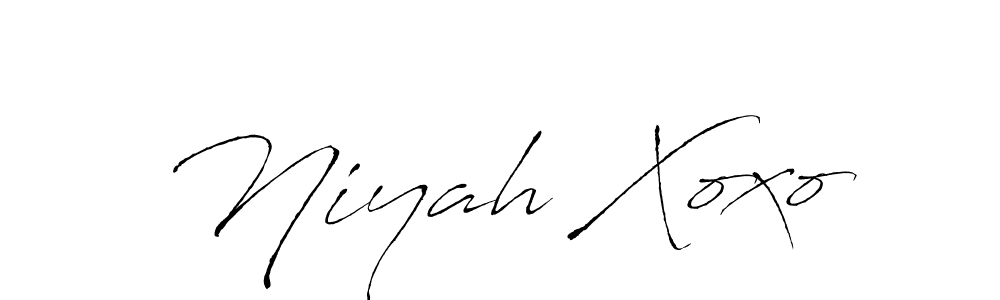 Similarly Antro_Vectra is the best handwritten signature design. Signature creator online .You can use it as an online autograph creator for name Niyah Xoxo. Niyah Xoxo signature style 6 images and pictures png