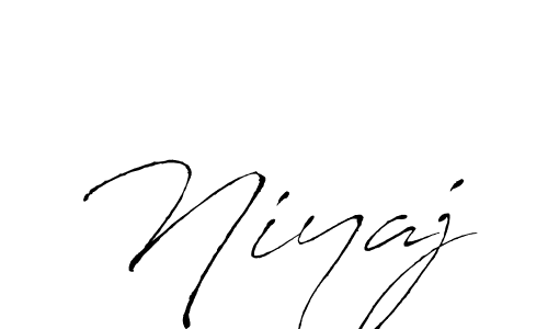 Create a beautiful signature design for name Niyaj. With this signature (Antro_Vectra) fonts, you can make a handwritten signature for free. Niyaj signature style 6 images and pictures png