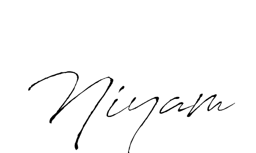 How to make Niyam signature? Antro_Vectra is a professional autograph style. Create handwritten signature for Niyam name. Niyam signature style 6 images and pictures png