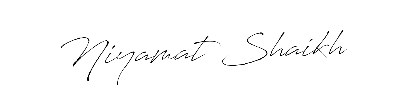 Similarly Antro_Vectra is the best handwritten signature design. Signature creator online .You can use it as an online autograph creator for name Niyamat Shaikh. Niyamat Shaikh signature style 6 images and pictures png
