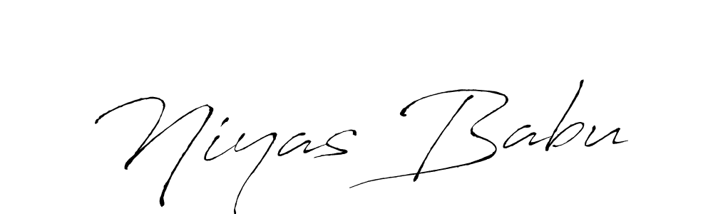 You can use this online signature creator to create a handwritten signature for the name Niyas Babu. This is the best online autograph maker. Niyas Babu signature style 6 images and pictures png