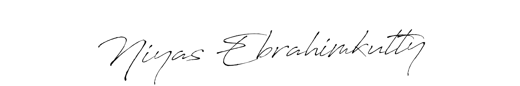 You can use this online signature creator to create a handwritten signature for the name Niyas Ebrahimkutty. This is the best online autograph maker. Niyas Ebrahimkutty signature style 6 images and pictures png
