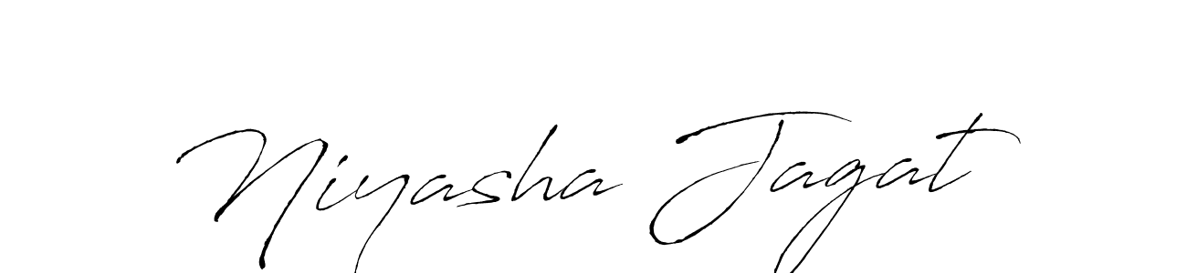 You can use this online signature creator to create a handwritten signature for the name Niyasha Jagat. This is the best online autograph maker. Niyasha Jagat signature style 6 images and pictures png