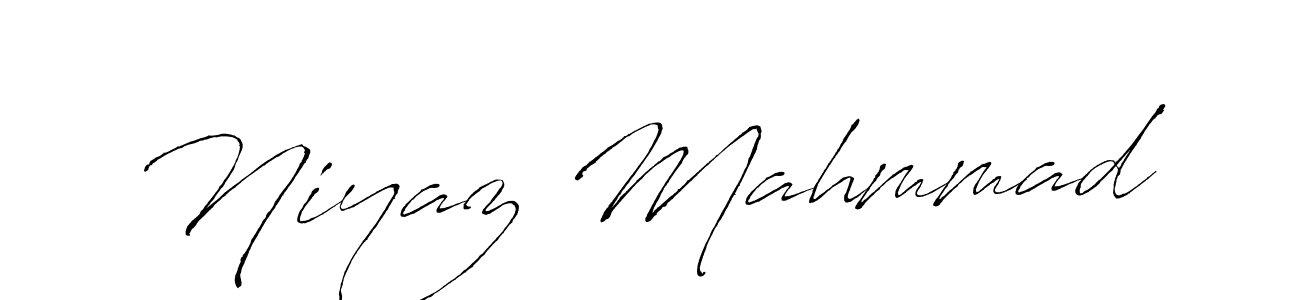 The best way (Antro_Vectra) to make a short signature is to pick only two or three words in your name. The name Niyaz Mahmmad include a total of six letters. For converting this name. Niyaz Mahmmad signature style 6 images and pictures png