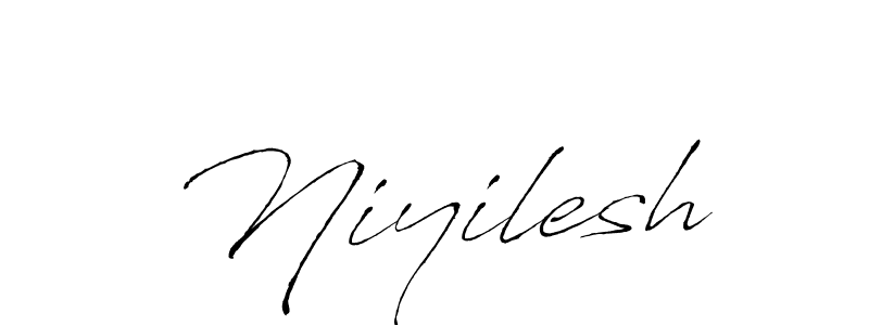 Similarly Antro_Vectra is the best handwritten signature design. Signature creator online .You can use it as an online autograph creator for name Niyilesh. Niyilesh signature style 6 images and pictures png