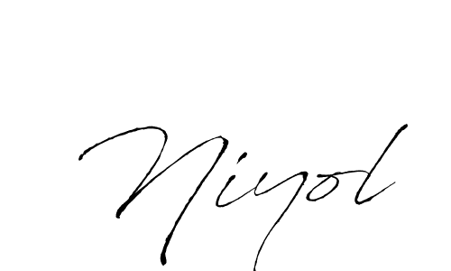 Also we have Niyol name is the best signature style. Create professional handwritten signature collection using Antro_Vectra autograph style. Niyol signature style 6 images and pictures png