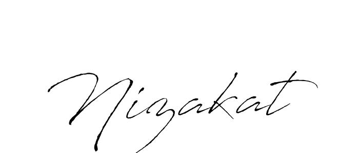 Also we have Nizakat name is the best signature style. Create professional handwritten signature collection using Antro_Vectra autograph style. Nizakat signature style 6 images and pictures png