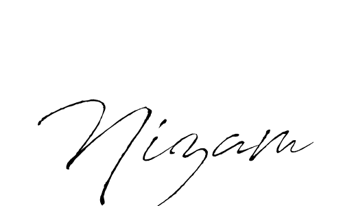 How to make Nizam name signature. Use Antro_Vectra style for creating short signs online. This is the latest handwritten sign. Nizam signature style 6 images and pictures png