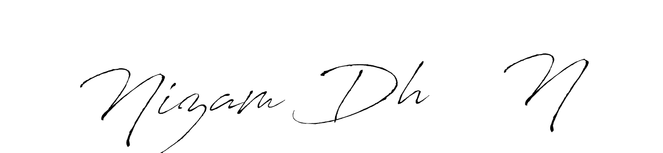 Also we have Nizam Dh    N name is the best signature style. Create professional handwritten signature collection using Antro_Vectra autograph style. Nizam Dh    N signature style 6 images and pictures png