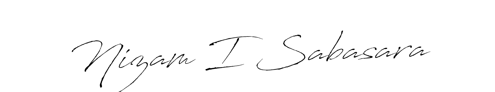 Here are the top 10 professional signature styles for the name Nizam I Sabasara. These are the best autograph styles you can use for your name. Nizam I Sabasara signature style 6 images and pictures png