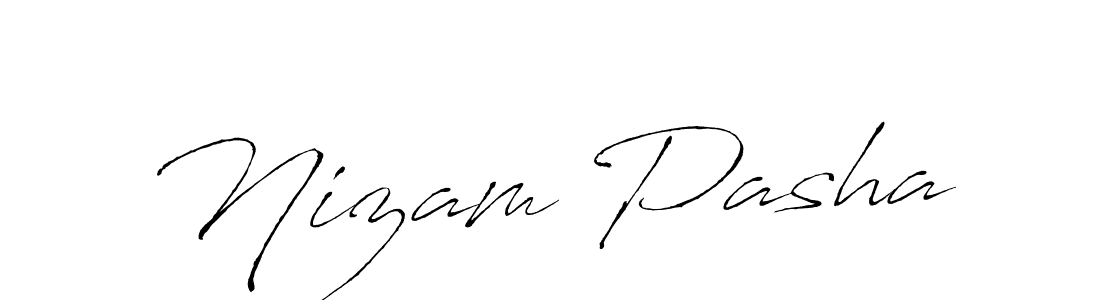 Use a signature maker to create a handwritten signature online. With this signature software, you can design (Antro_Vectra) your own signature for name Nizam Pasha. Nizam Pasha signature style 6 images and pictures png