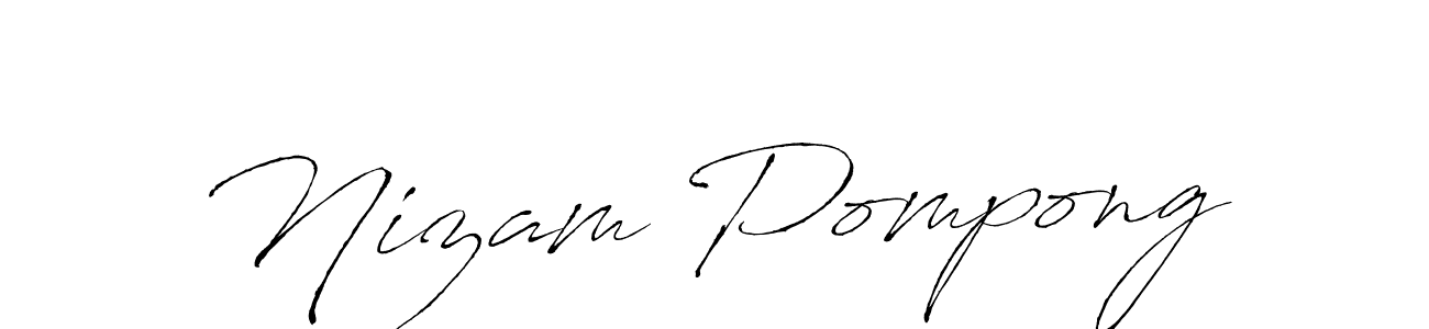 Here are the top 10 professional signature styles for the name Nizam Pompong. These are the best autograph styles you can use for your name. Nizam Pompong signature style 6 images and pictures png