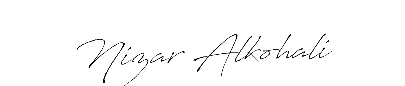 See photos of Nizar Alkohali official signature by Spectra . Check more albums & portfolios. Read reviews & check more about Antro_Vectra font. Nizar Alkohali signature style 6 images and pictures png