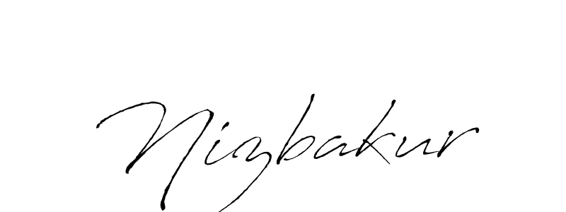 if you are searching for the best signature style for your name Nizbakur. so please give up your signature search. here we have designed multiple signature styles  using Antro_Vectra. Nizbakur signature style 6 images and pictures png