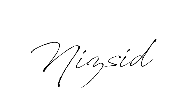 See photos of Nizsid official signature by Spectra . Check more albums & portfolios. Read reviews & check more about Antro_Vectra font. Nizsid signature style 6 images and pictures png