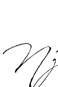 How to Draw Nj signature style? Antro_Vectra is a latest design signature styles for name Nj. Nj signature style 6 images and pictures png