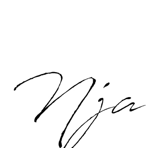 Similarly Antro_Vectra is the best handwritten signature design. Signature creator online .You can use it as an online autograph creator for name Nja. Nja signature style 6 images and pictures png