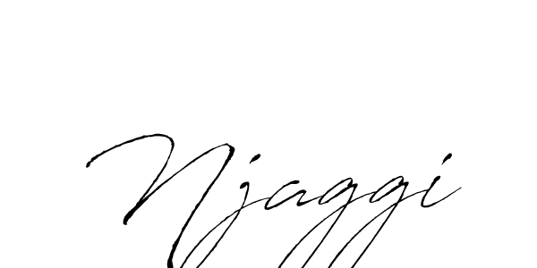 Design your own signature with our free online signature maker. With this signature software, you can create a handwritten (Antro_Vectra) signature for name Njaggi. Njaggi signature style 6 images and pictures png