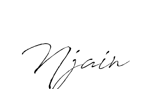 Antro_Vectra is a professional signature style that is perfect for those who want to add a touch of class to their signature. It is also a great choice for those who want to make their signature more unique. Get Njain name to fancy signature for free. Njain signature style 6 images and pictures png