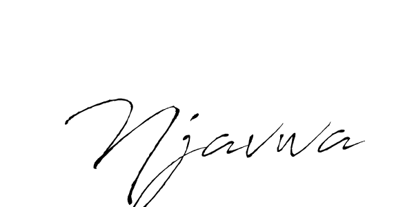 Create a beautiful signature design for name Njavwa. With this signature (Antro_Vectra) fonts, you can make a handwritten signature for free. Njavwa signature style 6 images and pictures png