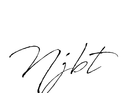 Once you've used our free online signature maker to create your best signature Antro_Vectra style, it's time to enjoy all of the benefits that Njbt name signing documents. Njbt signature style 6 images and pictures png