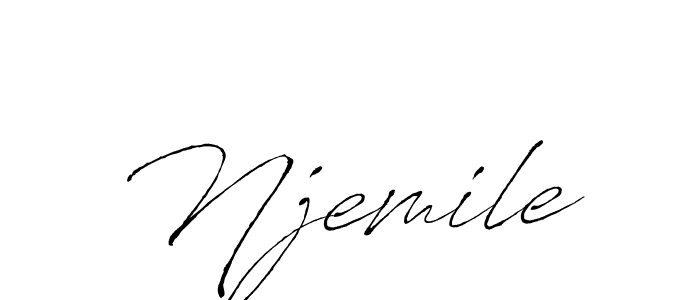 Similarly Antro_Vectra is the best handwritten signature design. Signature creator online .You can use it as an online autograph creator for name Njemile. Njemile signature style 6 images and pictures png