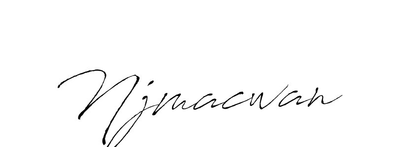 Design your own signature with our free online signature maker. With this signature software, you can create a handwritten (Antro_Vectra) signature for name Njmacwan. Njmacwan signature style 6 images and pictures png