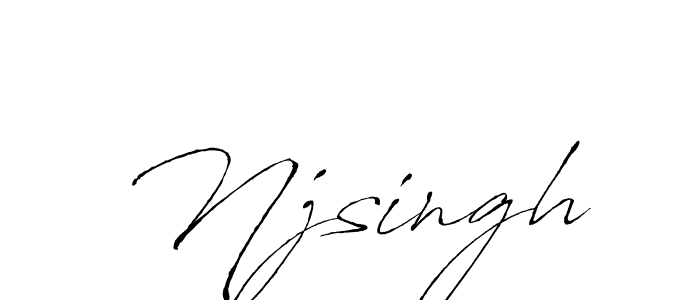 How to make Njsingh name signature. Use Antro_Vectra style for creating short signs online. This is the latest handwritten sign. Njsingh signature style 6 images and pictures png