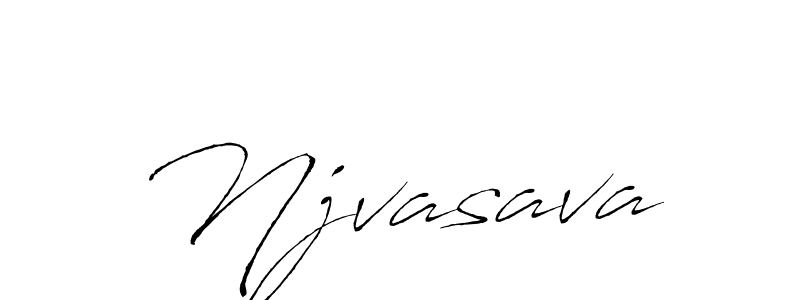 Create a beautiful signature design for name Njvasava. With this signature (Antro_Vectra) fonts, you can make a handwritten signature for free. Njvasava signature style 6 images and pictures png