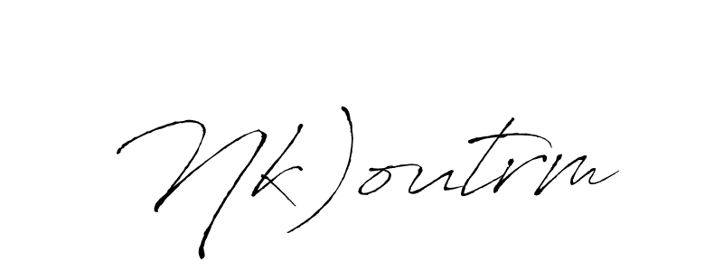 This is the best signature style for the Nk)outrm name. Also you like these signature font (Antro_Vectra). Mix name signature. Nk)outrm signature style 6 images and pictures png