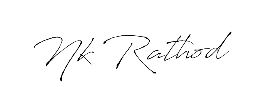 Also we have Nk Rathod name is the best signature style. Create professional handwritten signature collection using Antro_Vectra autograph style. Nk Rathod signature style 6 images and pictures png