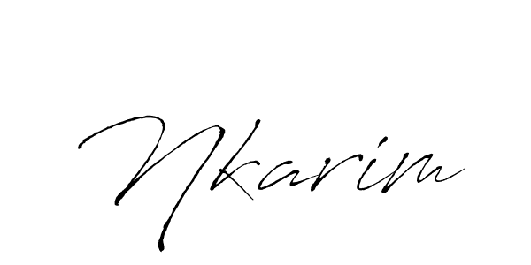 You should practise on your own different ways (Antro_Vectra) to write your name (Nkarim) in signature. don't let someone else do it for you. Nkarim signature style 6 images and pictures png