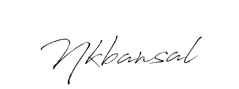 This is the best signature style for the Nkbansal name. Also you like these signature font (Antro_Vectra). Mix name signature. Nkbansal signature style 6 images and pictures png