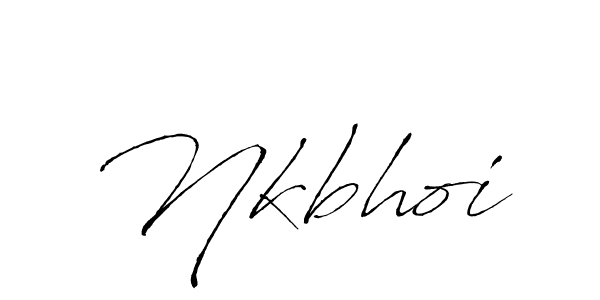 Make a beautiful signature design for name Nkbhoi. Use this online signature maker to create a handwritten signature for free. Nkbhoi signature style 6 images and pictures png