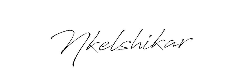 The best way (Antro_Vectra) to make a short signature is to pick only two or three words in your name. The name Nkelshikar include a total of six letters. For converting this name. Nkelshikar signature style 6 images and pictures png