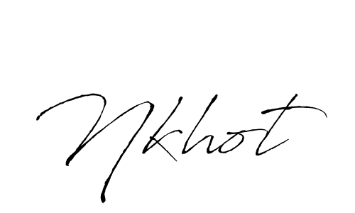 Best and Professional Signature Style for Nkhot. Antro_Vectra Best Signature Style Collection. Nkhot signature style 6 images and pictures png