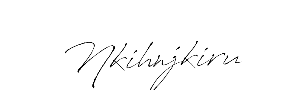 Make a beautiful signature design for name Nkihnjkiru. With this signature (Antro_Vectra) style, you can create a handwritten signature for free. Nkihnjkiru signature style 6 images and pictures png