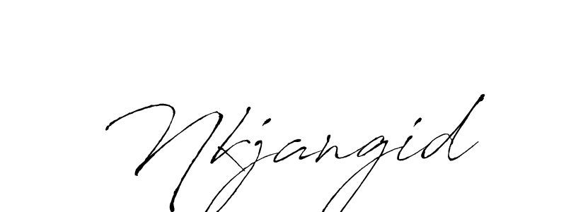 Make a short Nkjangid signature style. Manage your documents anywhere anytime using Antro_Vectra. Create and add eSignatures, submit forms, share and send files easily. Nkjangid signature style 6 images and pictures png