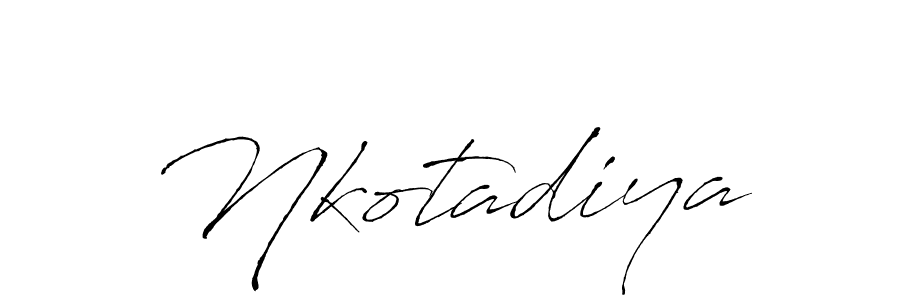 if you are searching for the best signature style for your name Nkotadiya. so please give up your signature search. here we have designed multiple signature styles  using Antro_Vectra. Nkotadiya signature style 6 images and pictures png