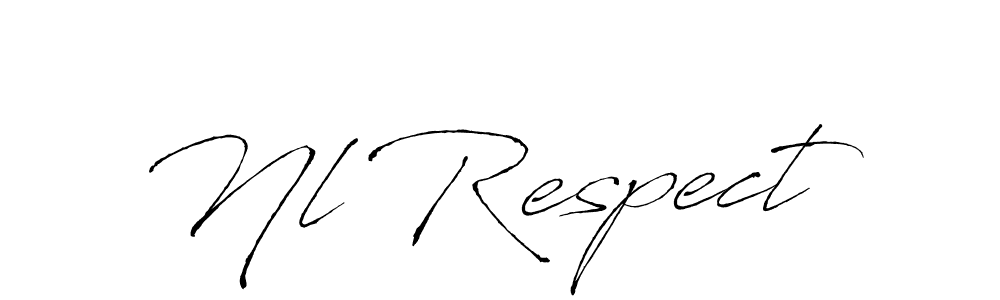 It looks lik you need a new signature style for name Nl Respect. Design unique handwritten (Antro_Vectra) signature with our free signature maker in just a few clicks. Nl Respect signature style 6 images and pictures png