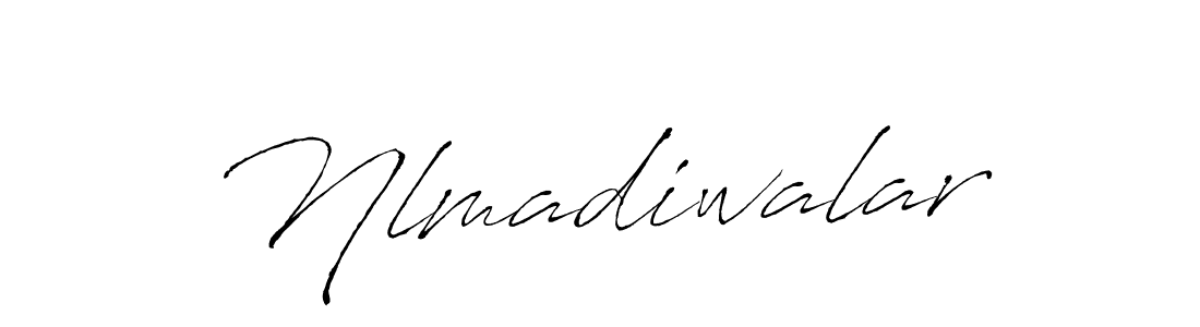 How to make Nlmadiwalar signature? Antro_Vectra is a professional autograph style. Create handwritten signature for Nlmadiwalar name. Nlmadiwalar signature style 6 images and pictures png