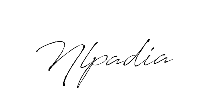 if you are searching for the best signature style for your name Nlpadia. so please give up your signature search. here we have designed multiple signature styles  using Antro_Vectra. Nlpadia signature style 6 images and pictures png