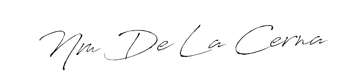 Best and Professional Signature Style for Nm De La Cerna. Antro_Vectra Best Signature Style Collection. Nm De La Cerna signature style 6 images and pictures png